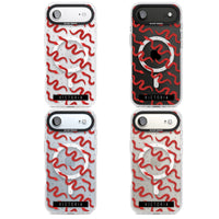 Personalised Red Snake Pattern