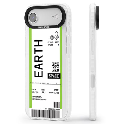 Personalised Earth Travel Ticket
