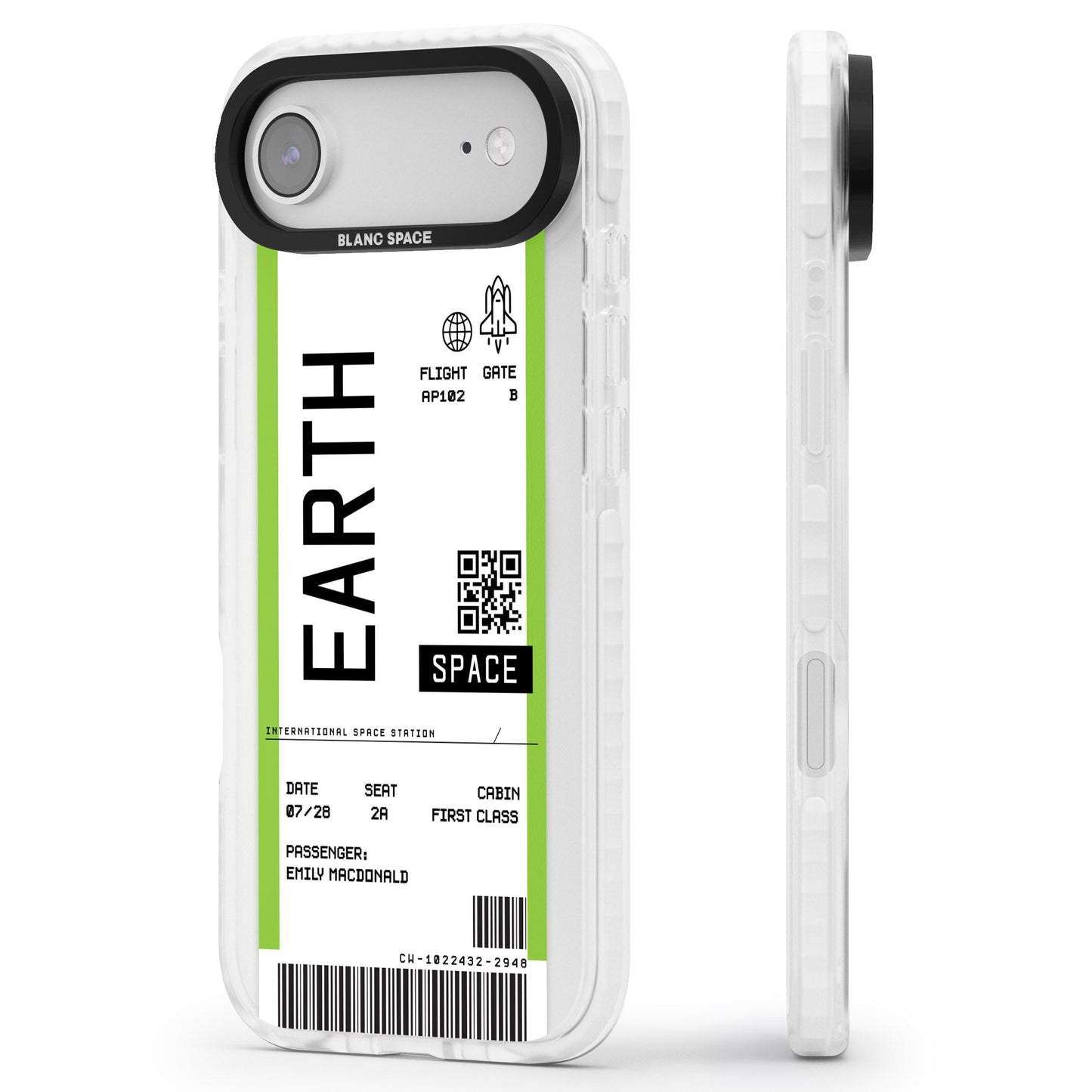 Personalised Earth Travel Ticket