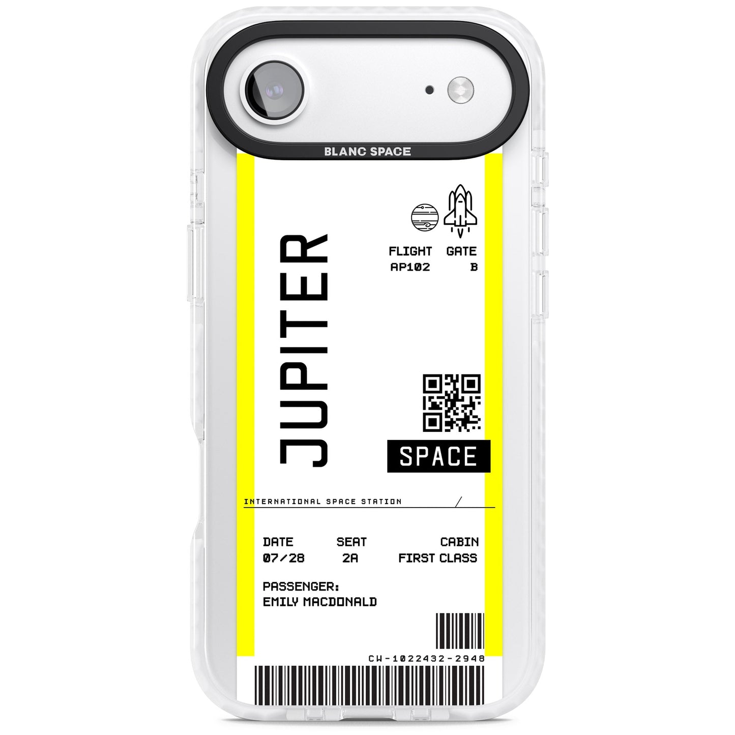 Personalised Jupiter Travel Ticket