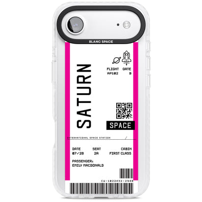 Personalised Saturn Travel Ticket