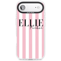 Personalised Pink Stripes