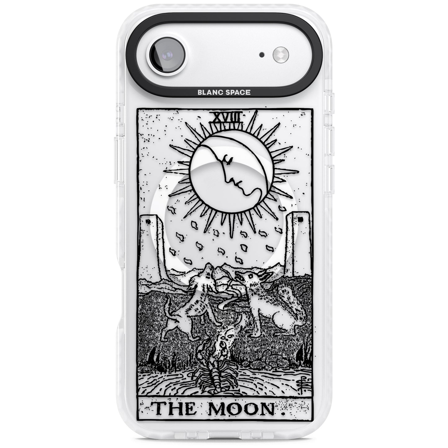 Personalised The Moon Tarot Card (Clear)