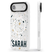 Personalised Terrazzo Blue, Pink, Brown