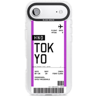 Personalised Tokyo Boarding Pass