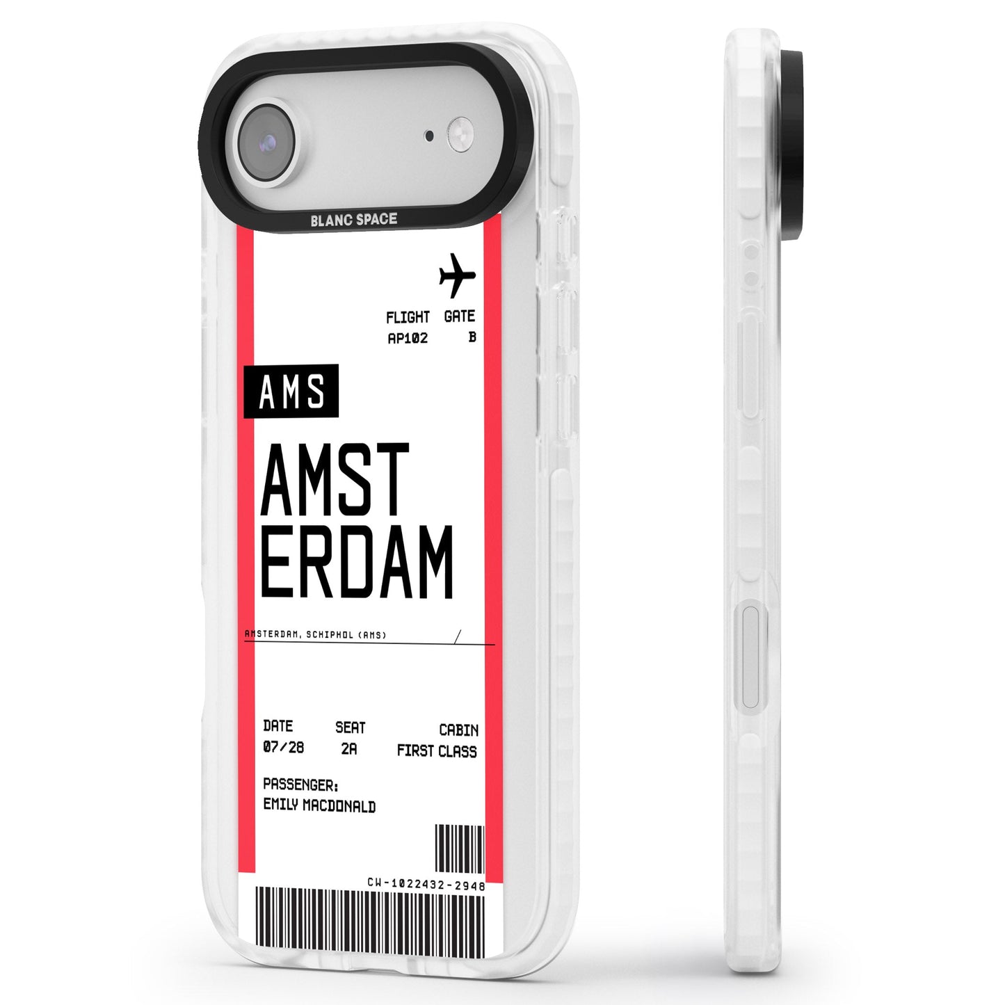 Personalised Amsterdam Boarding Pass