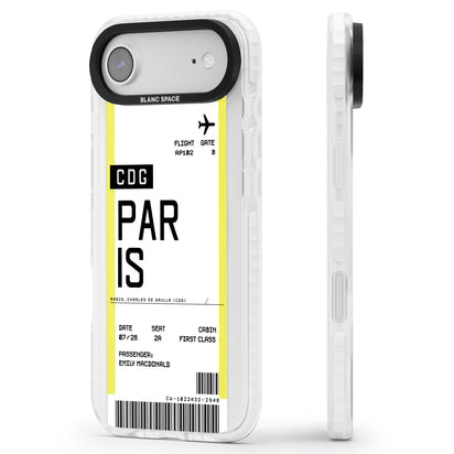 Personalised Paris Boarding Pass