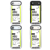 Personalised Abu Dhabi Boarding Pass