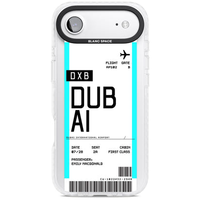 Personalised Dubai Boarding Pass