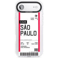 Personalisierte Bordkarte für São Paulo