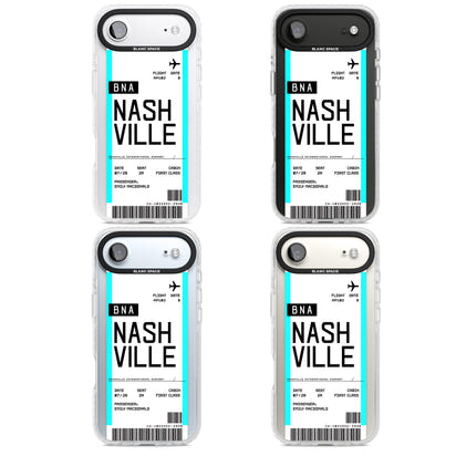 Carte d'embarquement personnalisée pour Nashville