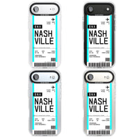 Carte d'embarquement personnalisée pour Nashville