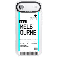 Personalised Melbourne Boarding Pass