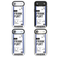 Personalised Frankfurt Boarding Pass