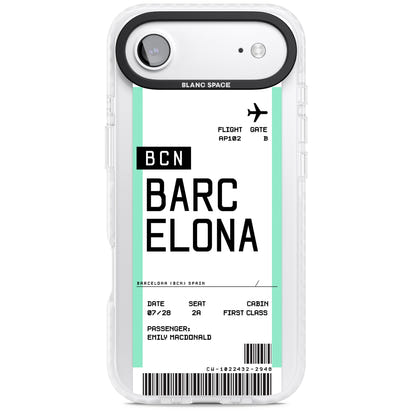 Personalised Barcelona Boarding Pass