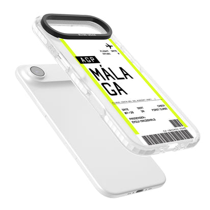 Personalised Málaga Boarding Pass