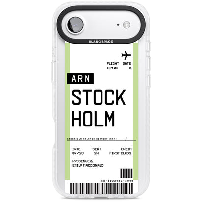 Personalised Stockholm Boarding Pass