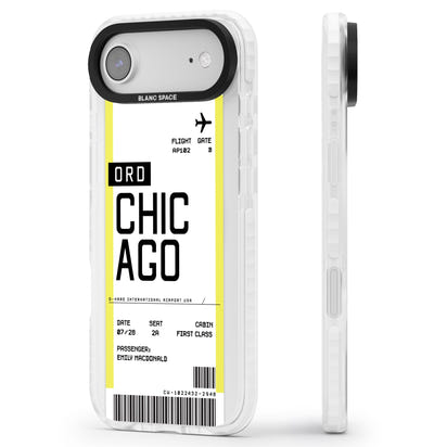 Personalised Chicago Boarding Pass