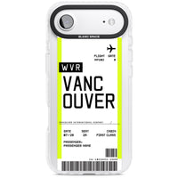 Personalised Vancouver Boarding Pass
