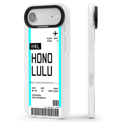 Personalised Honolulu Boarding Pass