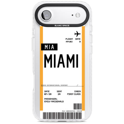 Personalised Miami Boarding Pass