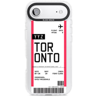 Personalised Toronto Boarding Pass