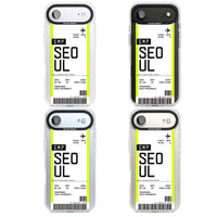 Personalised Seoul Boarding Pass
