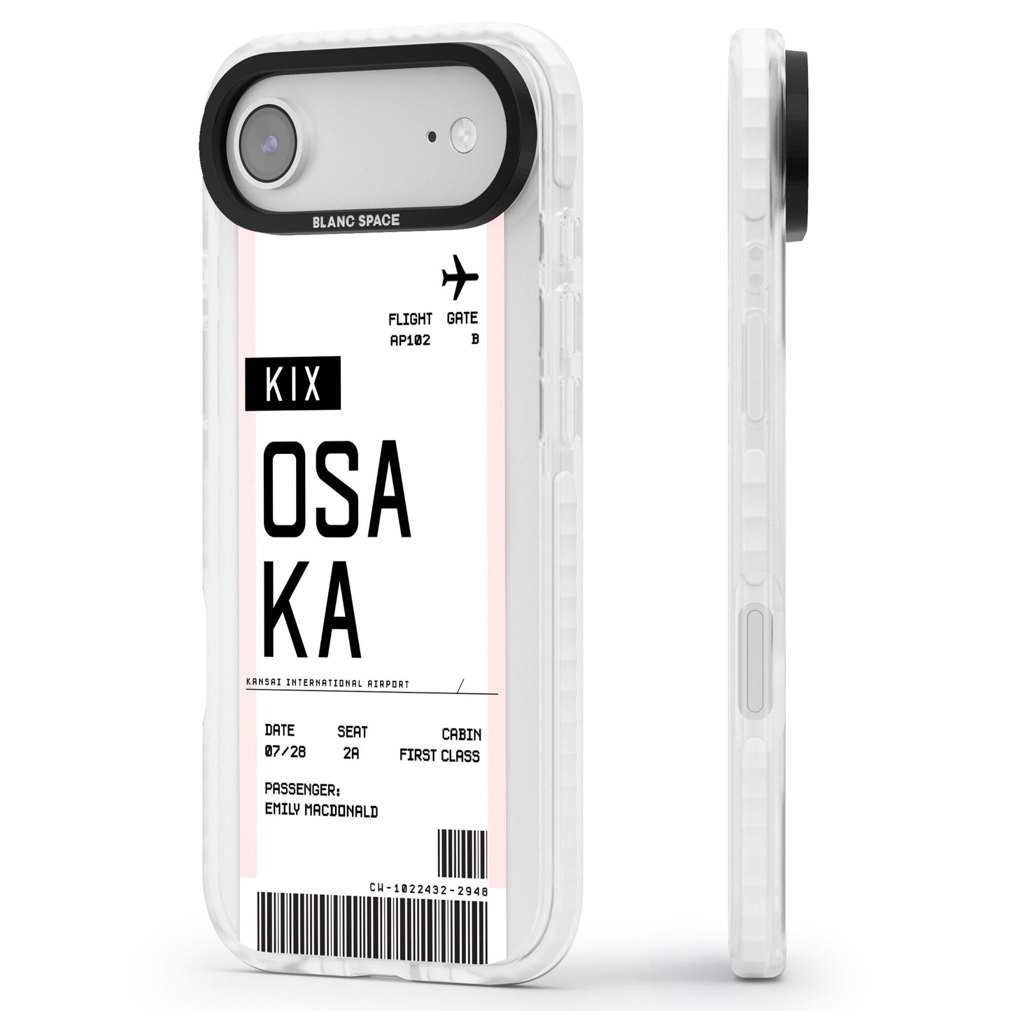 Personalised Osaka Boarding Pass