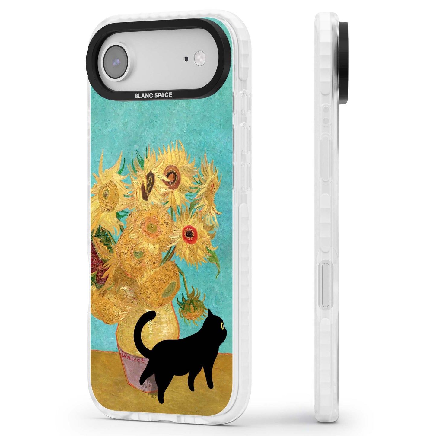 Cat with Van Gogh's Sunflowers