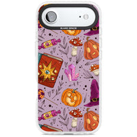 Witchy Cartoon Halloween Pattern