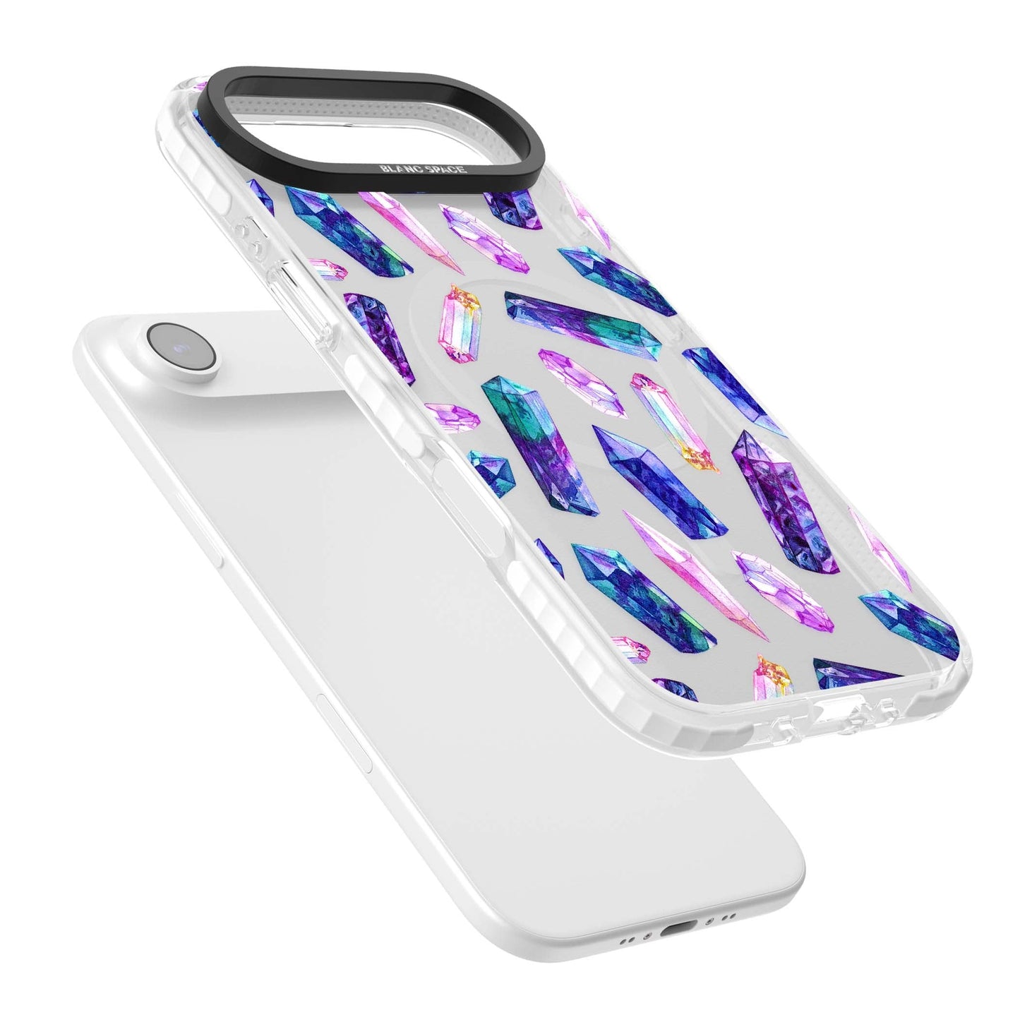 Iridescent Prism Crystals