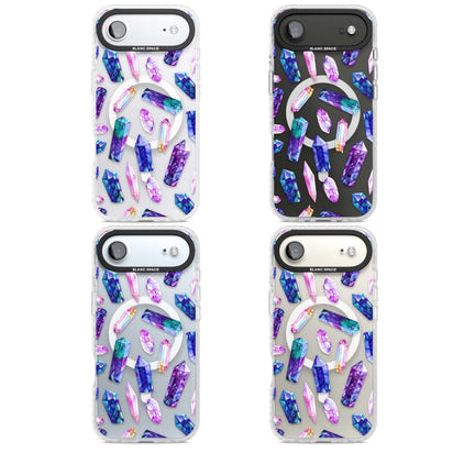 Iridescent Prism Crystals