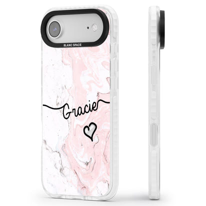 Personalised Pink Marble