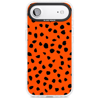 Fetter roter Punktdruck