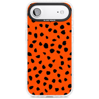 Fetter roter Punktdruck