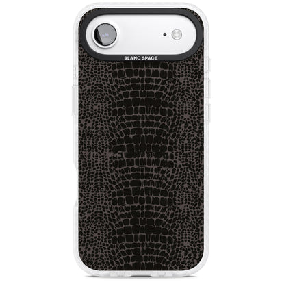 Dark Animal Print Snake Skin