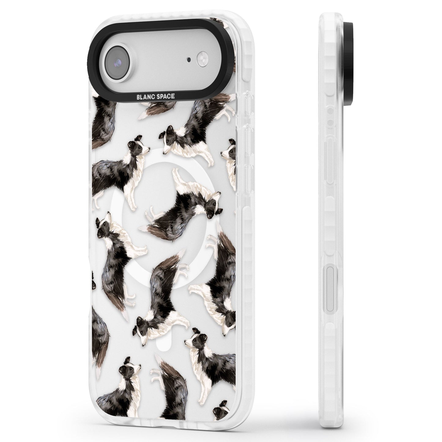 Border Collie Pattern Watercolour