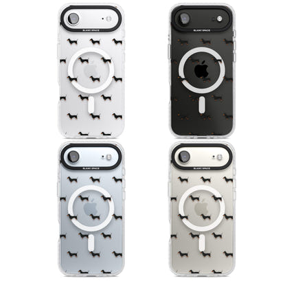 Dachshund Pattern Clear