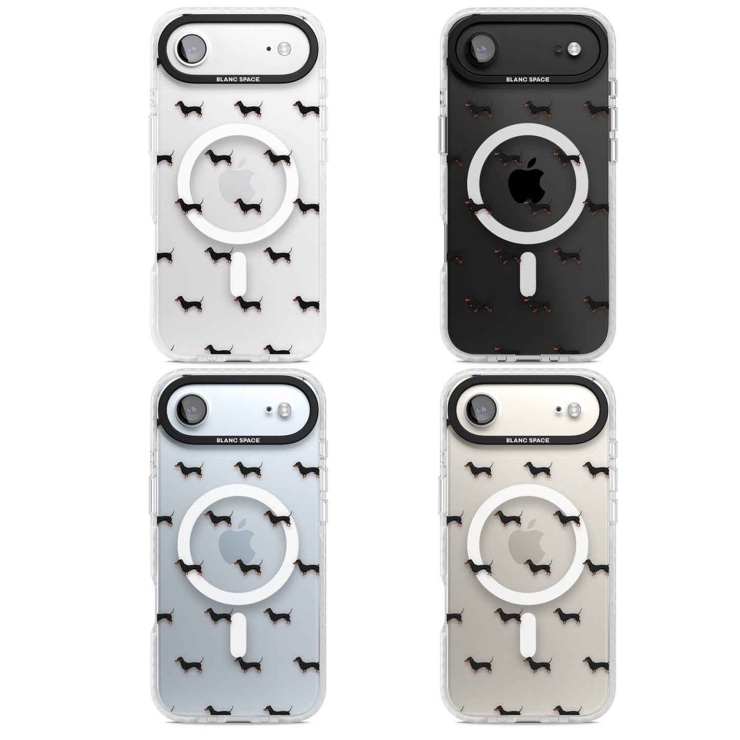 Dachshund Pattern Clear