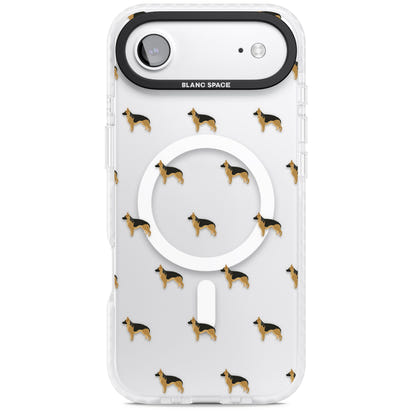 German Shepherd Pattern Clear