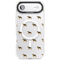 German Shepherd Pattern Clear