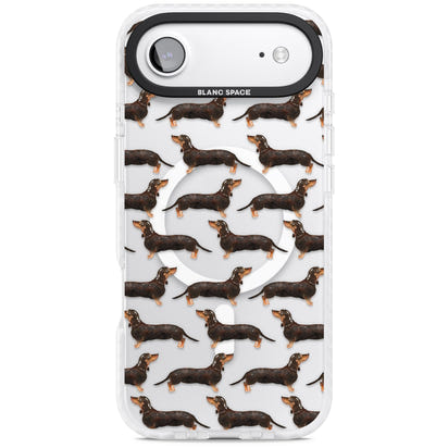 Dachshund Pattern Black Tan