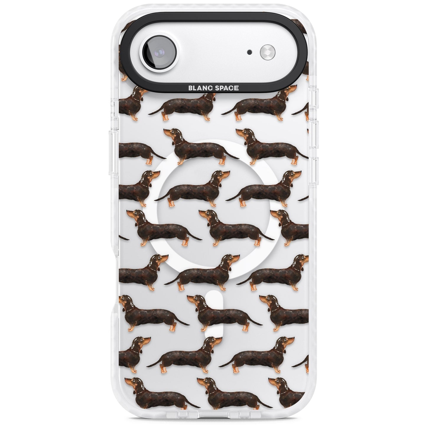 Dachshund Pattern Black Tan
