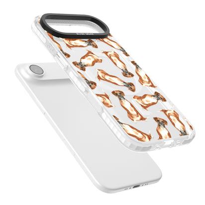 Boxer-Aquarell-Hundemuster