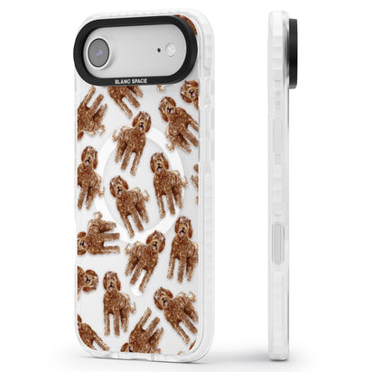 Labradoodle Brown Pattern