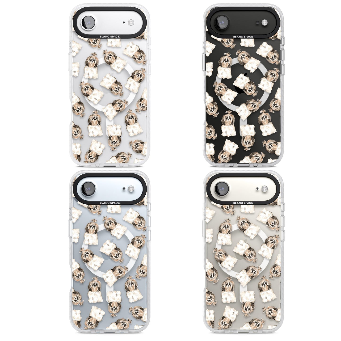 Shih Tzu Muster Langes Haar