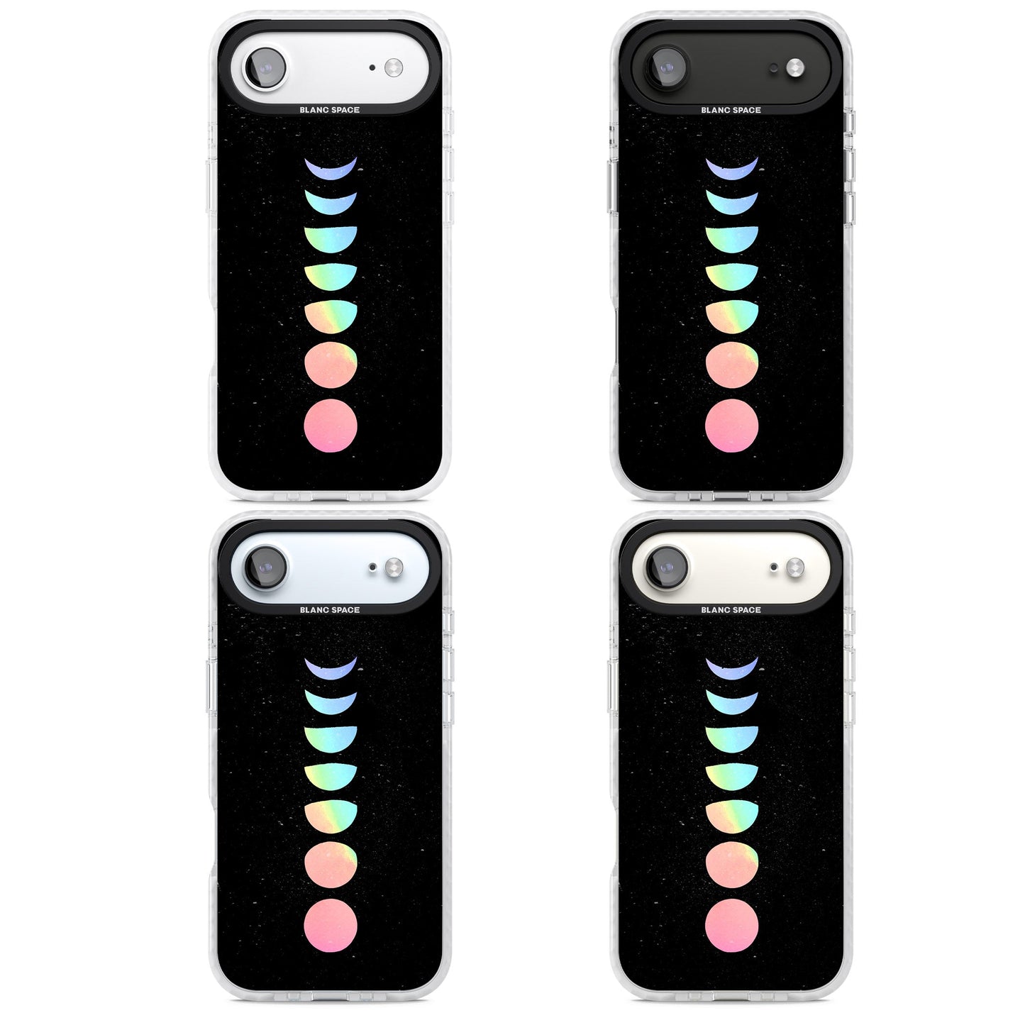 Pastel Moon Phases