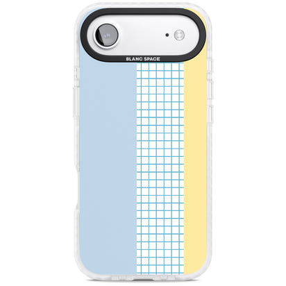 Abstract Grid Blue & Yellow