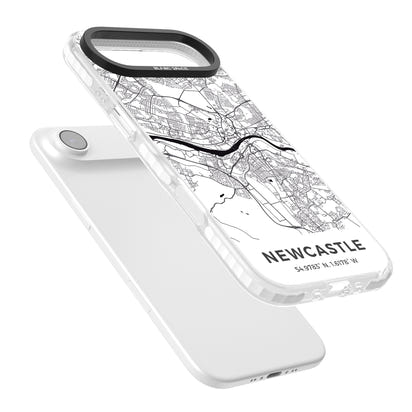Stadtplan von Newcastle