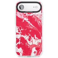 Red & White Marbled